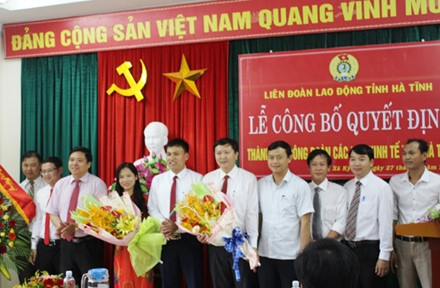 Kết quả thực hiện Kết luận số 80 của Ban Bí thư TW Đảng của tổ chức Công đoàn Hà Tĩnh