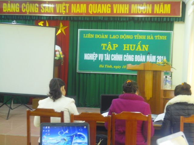 Tập huấn nghiệp vụ tài chính kế toán công đoàn năm 2014