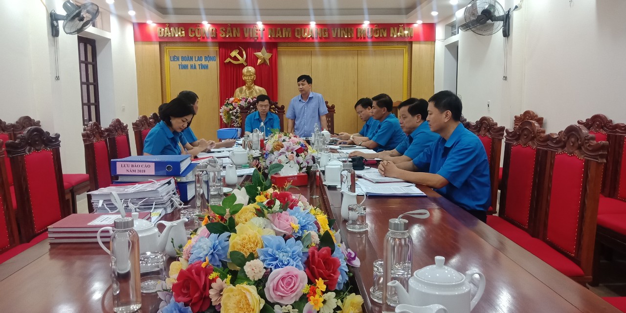 Các cấp Công đoàn tỉnh Hà Tĩnh đổi mới công tác kiểm tra, giám sát, góp phần nâng cao vai trò lãnh đạo, chỉ đạo của Ban Chấp hành, Ban Thường vụ