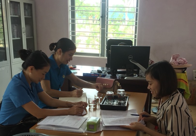 Công đoàn ngành Xây dựng kiểm tra hoạt động các công đoàn cơ sở