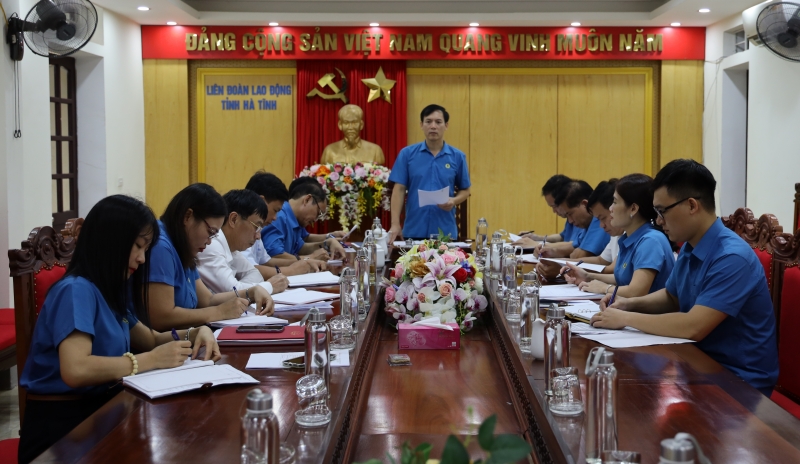Ủy ban Kiểm tra LĐLĐ tỉnh khóa XIX tổ chức hội nghị lần thứ nhất	