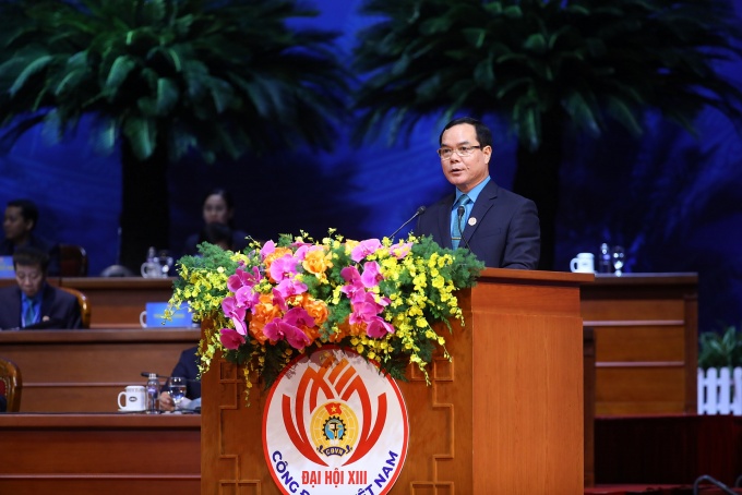 Khai mạc phiên thứ nhất Đại hội XIII Công đoàn Việt Nam