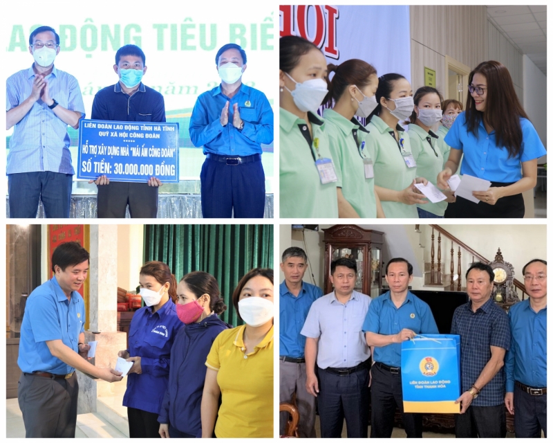 Công đoàn 6 tỉnh Bắc Trung Bộ hỗ trợ hơn 300 tỉ đồng cho đoàn viên, người lao động