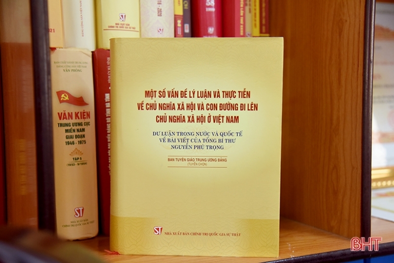 Hà Tĩnh lan tỏa giá trị tác phẩm của Tổng Bí thư Nguyễn Phú Trọng