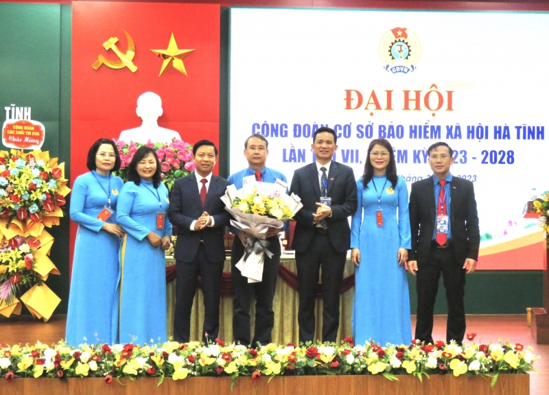 Đại hội CĐCS Bảo hiểm xã hội tỉnh Hà Tĩnh nhiệm kỳ 2023 - 2028