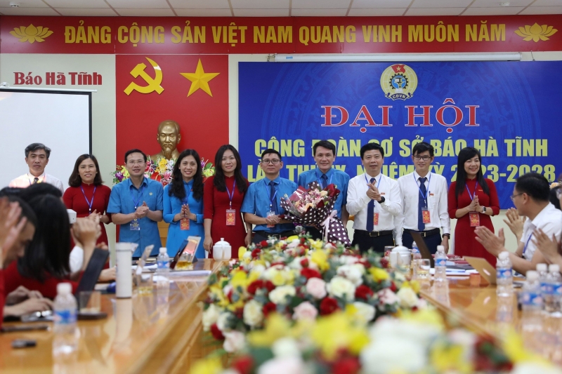 Đại hội CĐCS Báo Hà Tĩnh lần thứ IX nhiệm kỳ 2023 - 2028