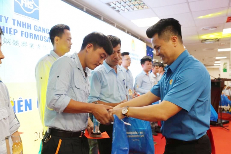 Công ty Formosa Hà Tĩnh phối hợp với Công đoàn cơ sở tri ân người lao động
