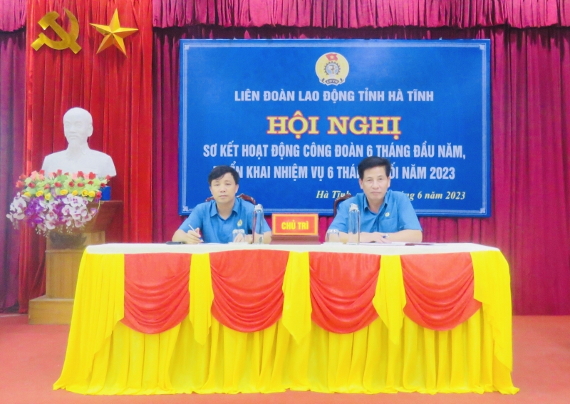 LĐLĐ tỉnh tổ chức Hội nghị sơ kết 6 tháng đầu năm 2023