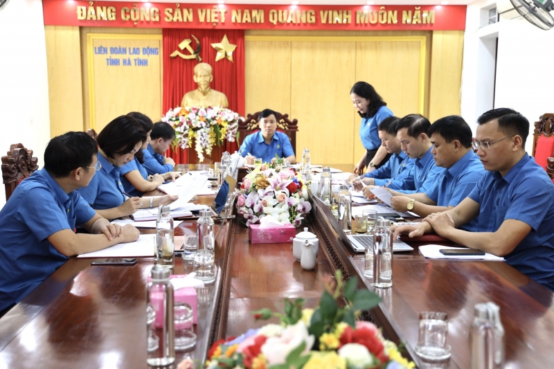 Nhiều nội dung quan trọng được thảo luận tại hội nghị Ban Thường vụ Liên đoàn Lao động tỉnh