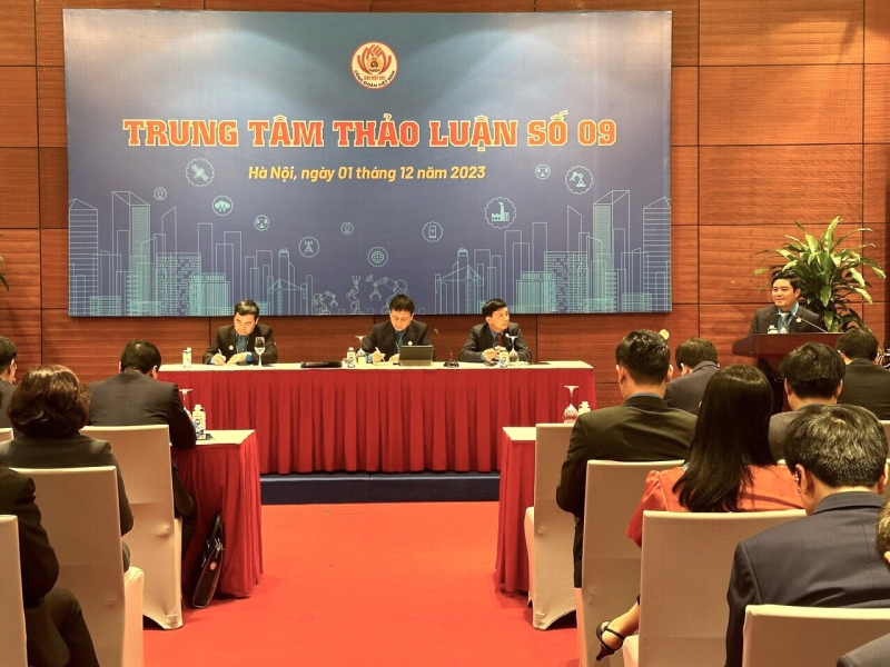 Phiên làm việc thứ hai Đại hội XIII Công đoàn Việt Nam