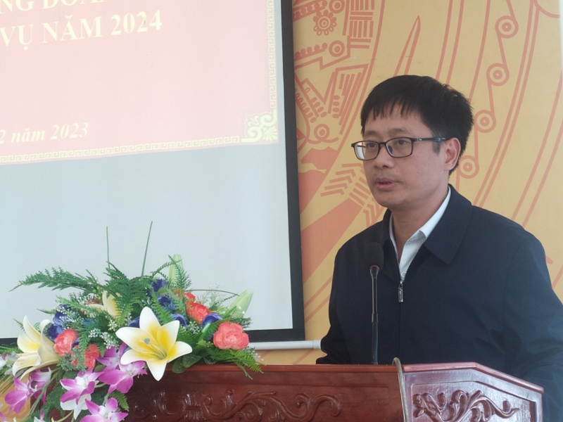 CĐN Công Thương: Tổng kết hoạt động công đoàn năm 2023, triển khai nhiệm vụ năm 2024