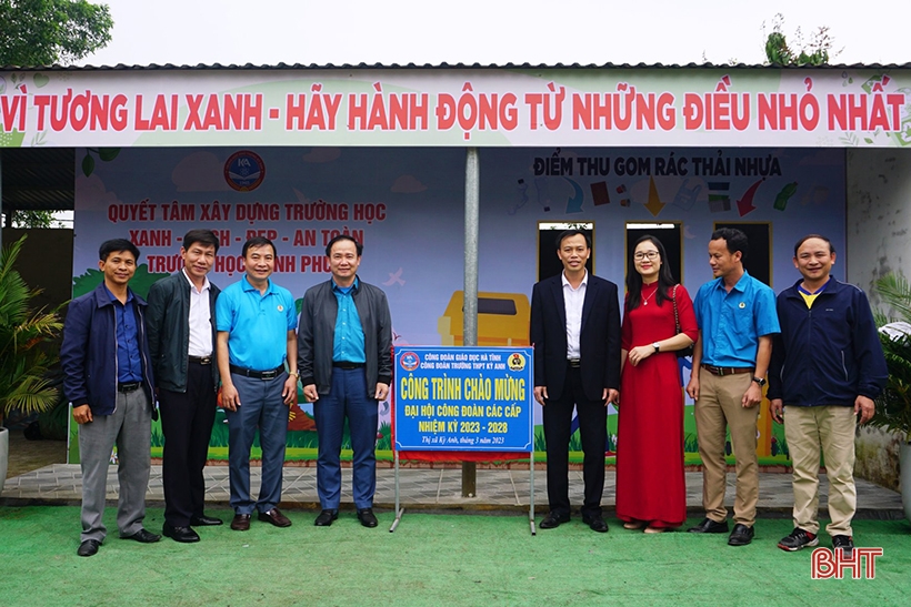 Thầy giáo Hà Tĩnh tâm huyết với hoạt động công đoàn