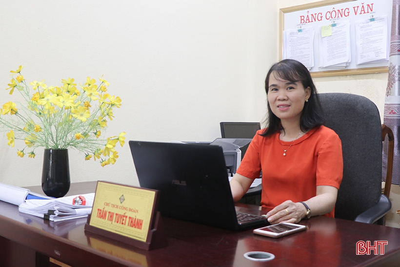Chuyện thêm về nữ cán bộ công đoàn Hà Tĩnh nhận Giải thưởng Công đoàn Giáo dục Việt Nam